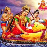 Kama abikaasa hinduismis.  India naisjumalad.  Kama - armastuse jumal, relvastatud vibuga